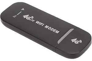 LICAEVEY USB -modem & Bärbar WiFi Hotspot - 150 Mbps Höghastighetsmobilrouter för Resor, Bil, Camping - Kompakt Design med SIM -slot, Stöder 10 Enheter