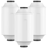 GLACIER FRESH Cartucho de Repuesto para Filtro de Ducha Philips AWP175, Compatible con Philips AWP1775CH y AWP1775WH, Medio F