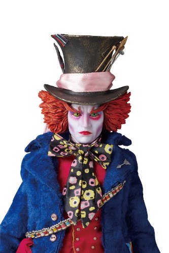 Alice in Wonderland MAD Hatter RAH (Real Action Heroes) Blue Jacket Version Figure