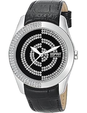 Esprit Collection Damen-Armbanduhr Hypnosess Analog Quarz Leder EL101792F01