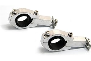 ALCHEMY PARTS Motorbike Handlebar Clamps for Fat Bars to fit Handguards Off Road Bike 28mm - Oversized