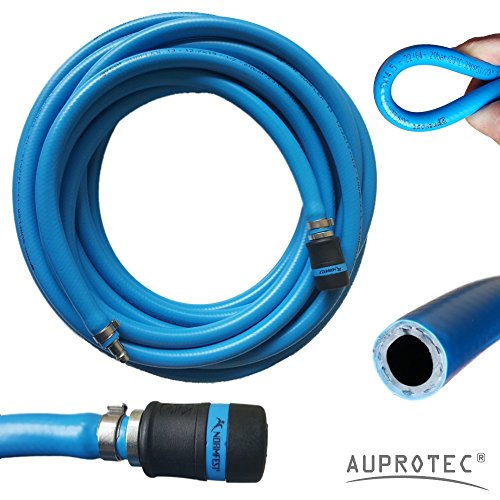 Preisvergleich Produktbild AUPROTEC Sicherheits Druckluftschlauch Set + Normfest Sicherheits Kupplung Auswahl: (25m Meter, Innen Ø 13mm)