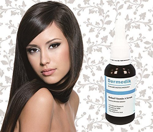 3.5% Retinol Vitamin A 45% Matrixyl 3000 25% Argireline Hyaluronic Acid Serum 1oz/30ml