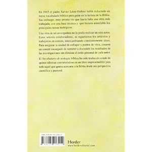 Vocabulario de teología bíblica