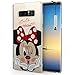 Produktbild ShopInSmart® Transparente Silikon TPU Handy Schutzhülle mit Motiv Cartoon Disney Fröhliche Weihnachten! für Samsung Galaxy Note 8 6.3"/ Note8 Duos + Mini Eingabestift - Minnie Mouse