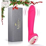 Vibradores Sexuales Mujer, Louviva Masajeador con 25 Modos de Silicona Consoladores Sexuales Mujer Impermeable, Recarga por USB, Juguetes Eróticos, Regalos para Pareja-Color Rosa