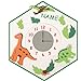 Produktbild Unbekannt Bastelset 3-D Uhr / elektrische Wanduhr - incl. Name - Dinosaurier Junge Dino Tiere - Kinderzimmer Kinderuhr Uhren Komplett Set