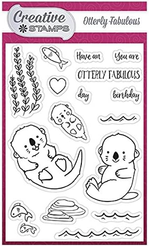 Creative Stamps A6 Stamp Set Otterly Fabulous | Set of 16