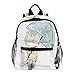 Produktbild EIN Regenschirm und eine Katze Kinder Rucksack Leichte Schultasche Voller Druck Für Vorschulkind 3-8 Jahre Baby Tasche Windel Milchpulver Rucksack 25.4x10x30 cm