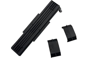 Yuiturt Car AC Cabin Air Filter Cover Plate for 2002-2018 VW Polo Crystalline Skoda Fabia, car cabin air filter cover, Dust and Pollen Filter Housing Cover with Slider 6Q0819422 6Q0819422B 6Q0815391