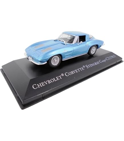 OPO 10 - Sammlerstück und dekoratives Miniaturauto 1/43 kompatibel mit Chevrolet Corvette Stingray - 110