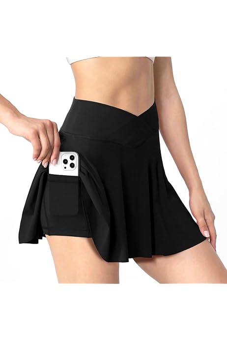 Falda Short Falda Pantalón De Tenis For Mujer Falda Blanca Plisada