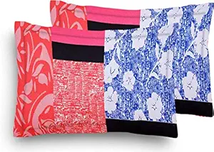 Home Elite Designer Printed Premium Cotton Pillow Covers - Regular Size(17 x 27 inches) - Multicolor - Set of 2