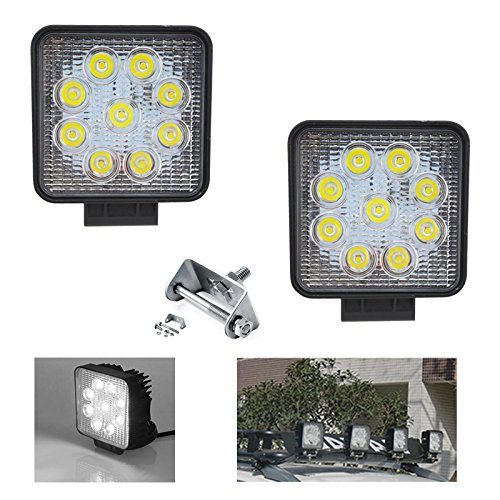 Preisvergleich Produktbild VINGO® 2pcs 27W LED Scheinwerfer Rückfahrscheinwerfer IP67 Arbeitsscheinwerfer