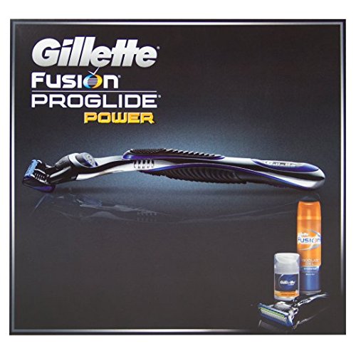 GILLETTE FUSION PROGLIDE POWER RAZOR PRECISION TRIMMER BALM GEL GIFT FOR MEN