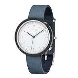 Kerbholz Herren Analog Quarz Uhr mit Leder Armband 4251240404059