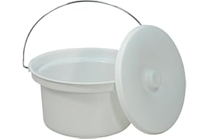 Aidapt 5 L Commode Bucket and Lid (Eligible for VAT relief in the UK)