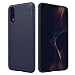 Produktbild Huawei P20 Pro Hülle,Weiches Flexible TPU Leder Anti-Scratch und Anti-Schock Stoßdämpfend Spiegel Schutz Handy Hülle Case Back Cover Bumper für Huawei P20 Pro - Blau