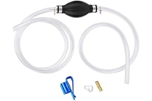 IHMEIJU Gasoline Siphon Hose Pump, Hand Siphon Pump for Gasoline Transfer, Manual Hand Siphon Pump For Water, Gas, Fuel Siphon Pump for Gasoline. (Gas Siphon Hose Included)