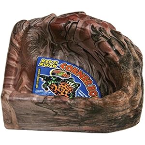 Zoo Med KB-50E Repti Rock Corner Bowl, XLG Eck-Wassernapf für Reptilien