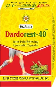 DR ASMA DARDOREST-40 JOINT PAIN RELIEVING AYURVEDIC CAPSULES (PACK OF 4 PCS)