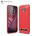 Produktbild Motorola Moto Z3 Play Hülle Case Tasche Kohlefaser Ultra-dünne Slim Silikon/ Gummi Case Leicht TPU Ultra Thin Soft Stoßfest Shockproof Staubdicht Schutzhülle Covers Sleeve Leder für Moto Z3 Play