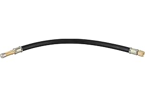 Prolunga Valvola Pneumatici, Fydun Universale 30cm Gomma Estensori Valvola Pneumatico Adattatore Flessibile Estensione Tubo Pompa Gonfiatore Prolunghe per Valvola per Auto, Moto,
