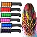 Richoose Disposable Instant Hair Color Chalk Comb Hair dye Long Lasting Temporary Shimmer Hair Color Cream for Party Fans Cosplay DIY 6PCS