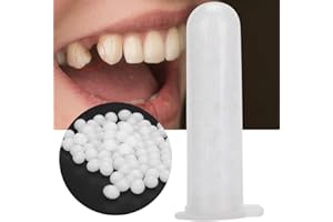 ZETILING Reparación temporal de dientes 4g, dentaduras de carillas instantáneas, conjunto de reparación temporal de dientes protésicos multifunción para fracturas dentales faltantes material de relleno