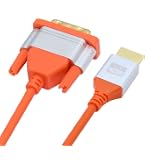 Adattatore splitter DVI 24+1 M / 2xHDMI F Link