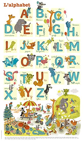 J'apprends l'alphabet - poster francais J'apprends l'alphabet - poster francais