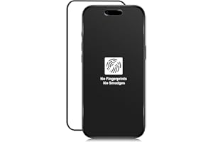 Funrae Couverture Complète Verre Trempé Mat pour iPhone 17 Air [2 Pièces], Anti-Reflet, Anti-Traces de Doigts, 9H Dureté Matt Protection écran, Anti Rayures et sans Bulles Protège Écran