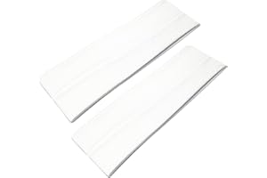 WESTEND CHOICE 7cm Wide Headbands 2 Pack Plain Stretchy Hairband Unisex Kylie Headband Bandeau Gym Exercise Headbands for Women & Men Soft Yoga Head Band (White)