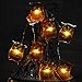 Produktbild IMPRESS LIFE LED Lichterketten Weihnachten, Große 10Ft 40 LEDs Eule Batteriebetriebene Festbeleuchtung für Indoor, Geschützer Außenbereich Thanksgiving Erntedankfest Chirstmas Partys (Große Eule)