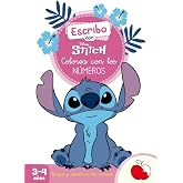 Escribo con Stitch. Colorea con los n&uacute;meros (3-4 a&ntilde;os) (Escribo con Disney): Con n&uacute;meros y figuras para reseguir (Aprendo con