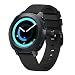 Produktbild samLIKE Samsung Gear Sport,Sport weichen Silikon Ersatz Armband Handschlaufe für Samsung Gear Sport (Schwarz)