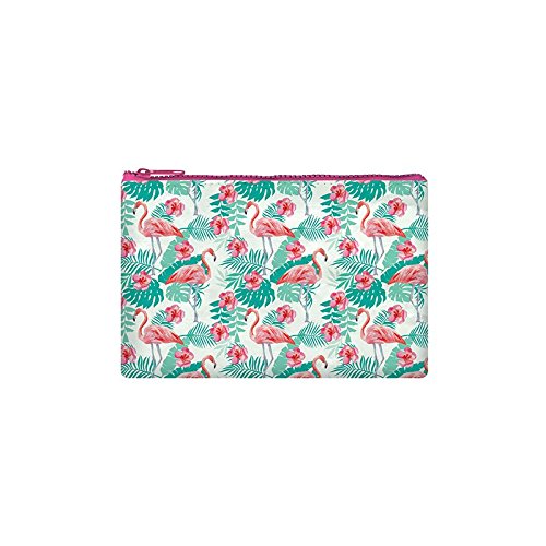 Preisvergleich Produktbild Zipper Pouch Funky Collection Flamingo - Fenicottero