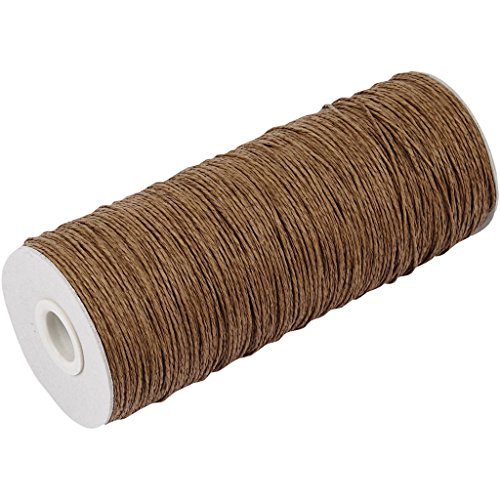 Papiergarn, Dicke 1,8 mm, braun, dünn, 250 g - 2