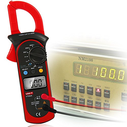 Preisvergleich Produktbild UNI-T UT202A LCD Digitales Universalmessgerät Multimeter Handgehaltene Messzange Widerstands Frequenztester AC DC Ohm BI151