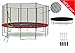 Produktbild LS-T400-PA13 (RWD) DELUXE LifeStyle ProAktiv Garten- Trampolin 400 cm - 13ft - Extra Starkes Sicherheitsnetz - 180kg Traglast - Neu