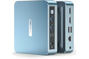 ‎TRYCOO Trycoo N100 Mini PC 8 GB RAM 256 GB M.2 SSD, Mini-PC mit 12th N100-Prozessor (bis zu 3,4 GHz), 4K Mini Desktop PC mit Gigabit Ethernet/WiFi/BT/2* HDMI/USB-C, für Alltag Verwenden
