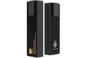 Hidizs S9 PRO Balanced & Single-Ended Mini HiFi DAC & AMP, 768kHz/32Bit, DSD512 Portable Audio Decoding Amplifier for iPhone iPod Android PC with Windows/Mac OS/iOS/iPad OS System (Black)
