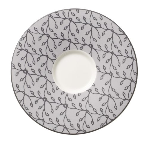 V & B Caffe Club Floral steam Cafe au Lait Untertasse 17cm NEU V & B Caffe Club Floral steam Cafe au Lait Untertasse 17cm NEU Bilder