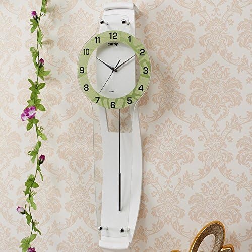 KYDJ The watches 20 customs wall clock personalized wood Parliament linked relationship office lounge (white color) Mute Style Clock