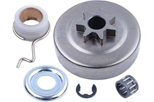 Gubeter .325"-7T Kit de piñón de Cubierta de Tambor de Embrague, para Stihl Ms250 Ms230 Ms210 025 023 021 Piezas de Motosierra, 1123 640 2074, 11236402074, 1123 640 7102, 0000 958 1022.