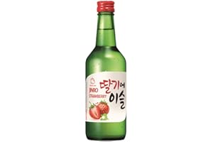 LET'S GO MARKET Jinro Chamisul Soju - Strawberry Flavour 350ml 13% Alc./Vol