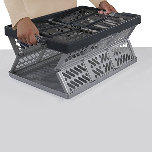 2 x keeeper Profi-Klappbox ”ben” (45 Liter / PP / grau-anthrazit) - 5