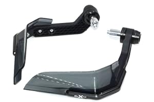 ENUOLIAN Kupplung Bremshebelset Für CF-Moto 700CLX 700 CLX 700-CLX CLX700 CLX 700 Motorrad-Handschutz-Schild Handschutz-Schutz (Farbe : B, Size : Schwarz)