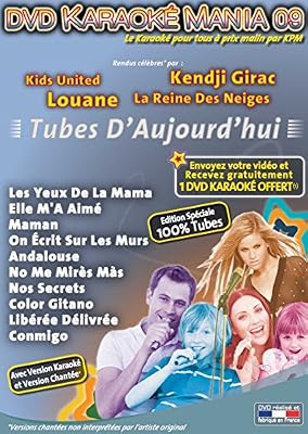 Karaoke Mania DVD Karaoké Mania Vol.09 ''Tubes d'Aujourd'hui''