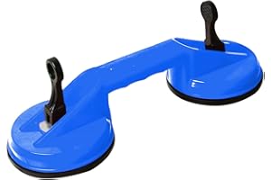 Silverline Double Suction Pad 70kg (675088), Blue
